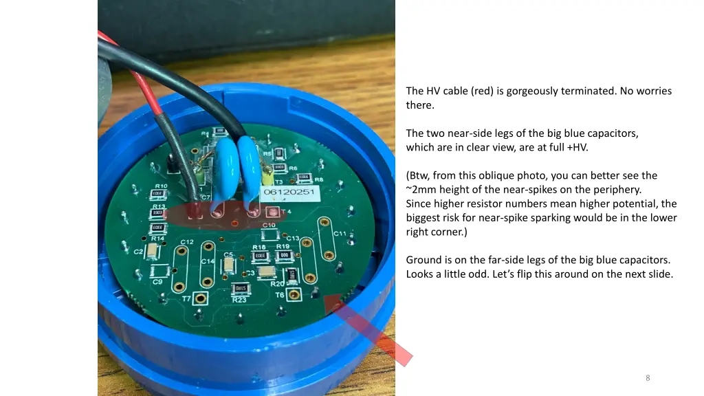 the hv cable red is gorgeously terminated