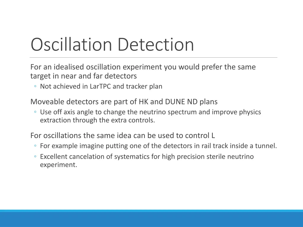 oscillation detection