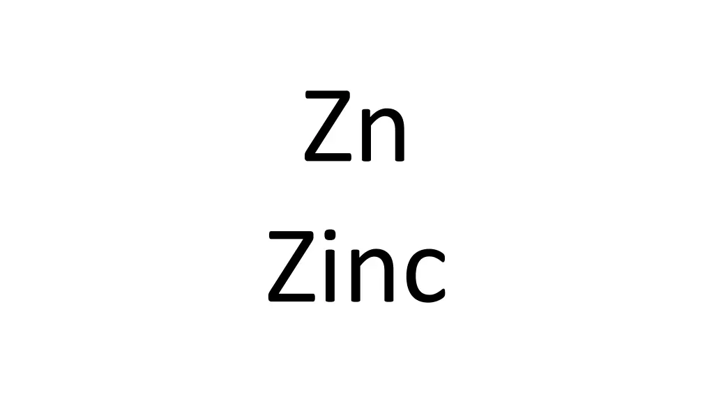 zn zinc