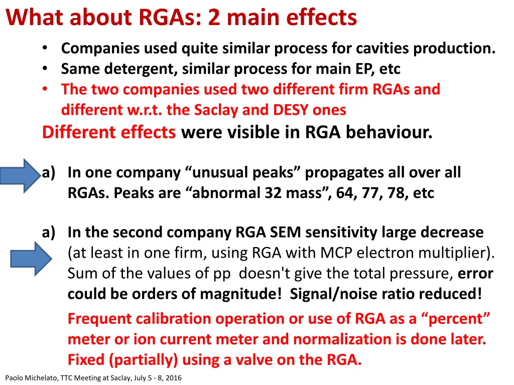 what about rgas 2 main effects companies used