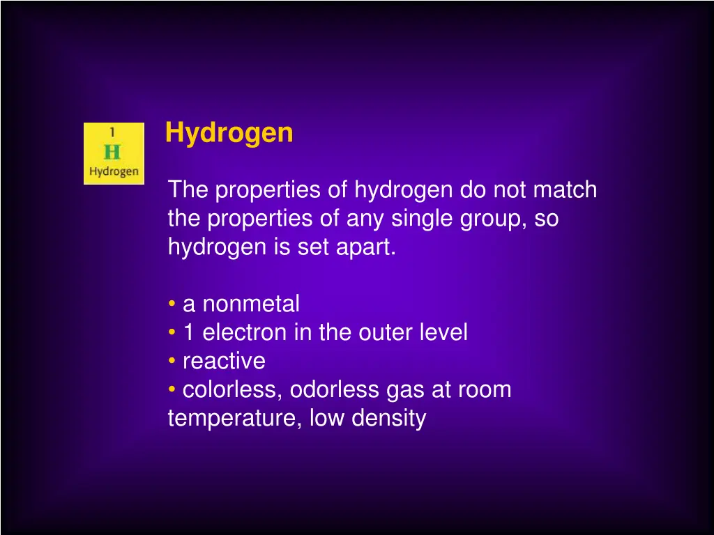 hydrogen