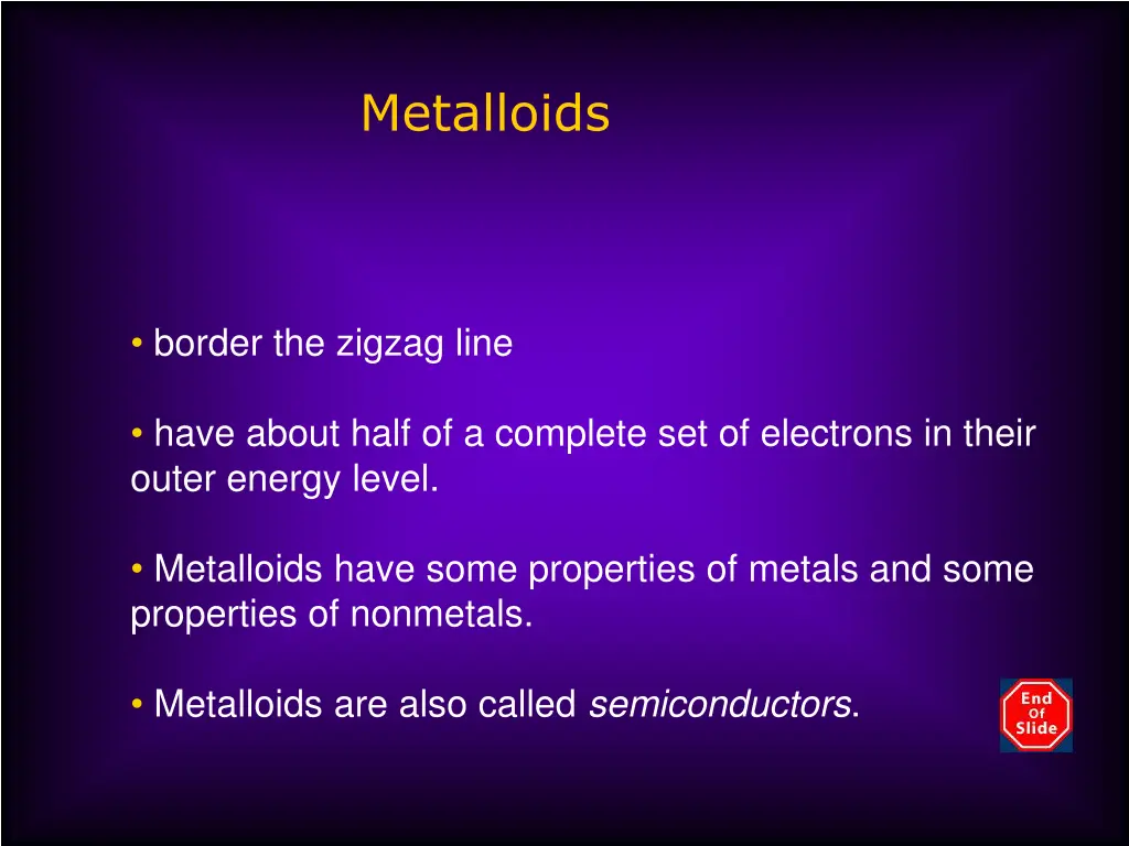 metalloids