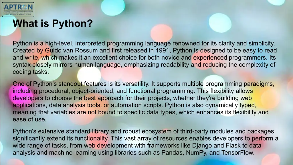 what is python