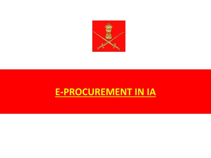 e procurement in ia