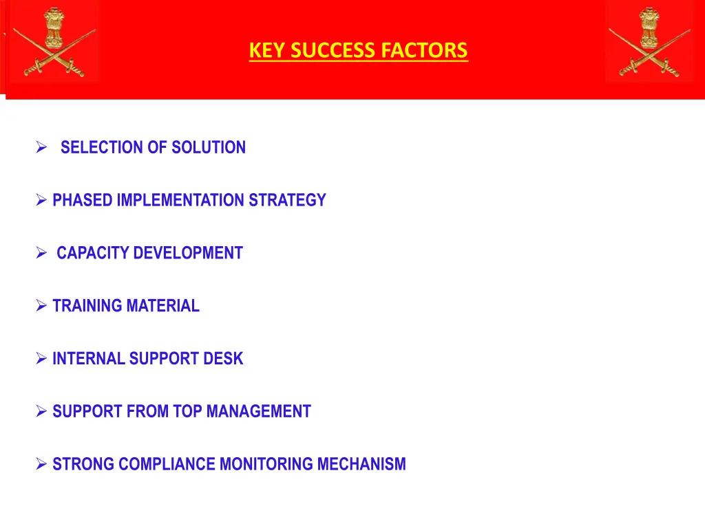 key success factors