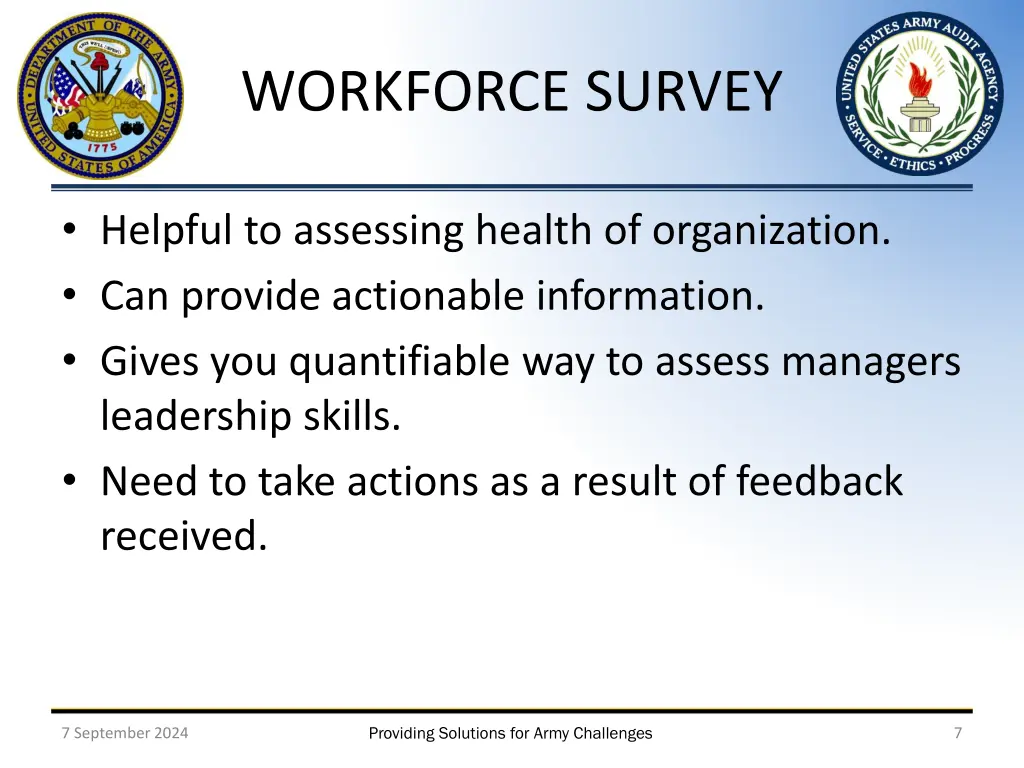 workforce survey