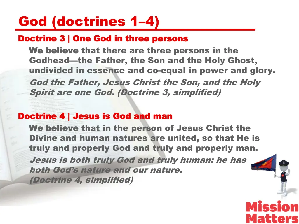 god doctrines 1 4 doctrine 3 one god in three