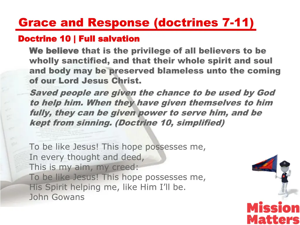 grace and response doctrines 7 11 doctrine 1