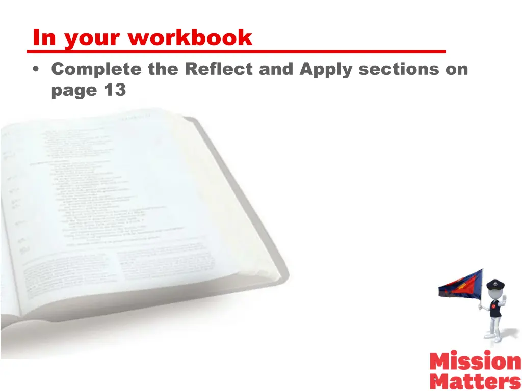 in your workbook complete the reflect and apply