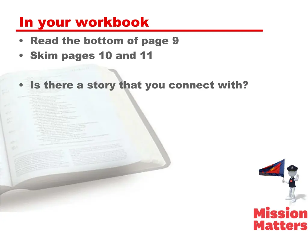 in your workbook read the bottom of page 9 skim