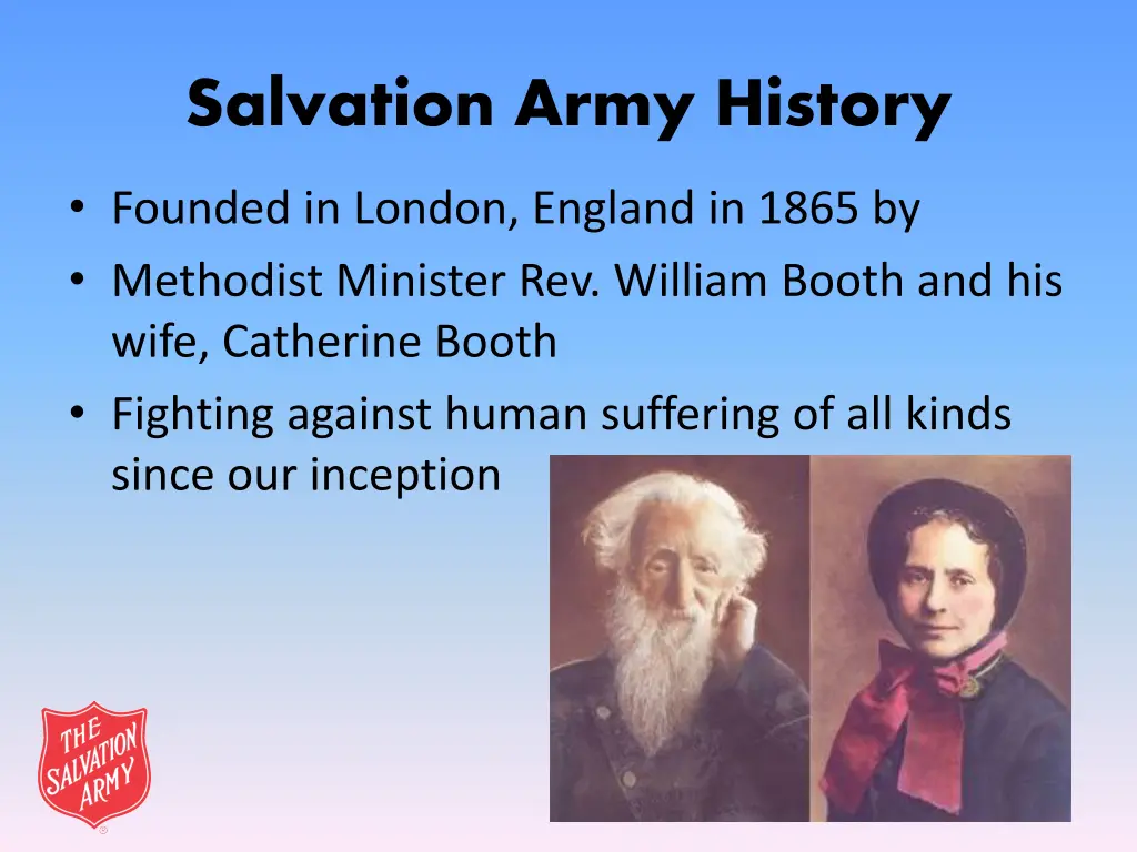 salvation army history