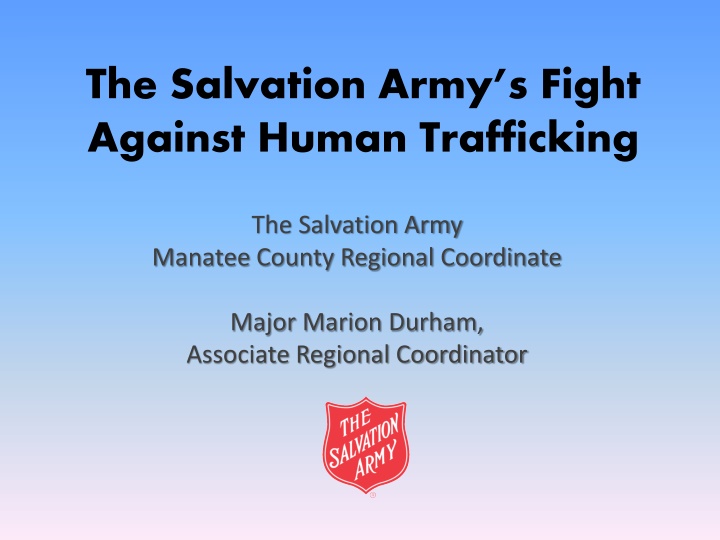 the salvation army s fight against human