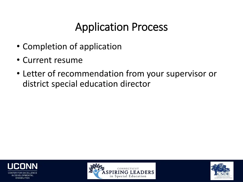 application process application process