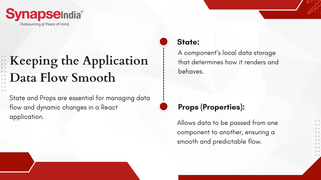 keeping the application data flow smooth