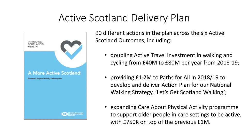 active scotland delivery plan