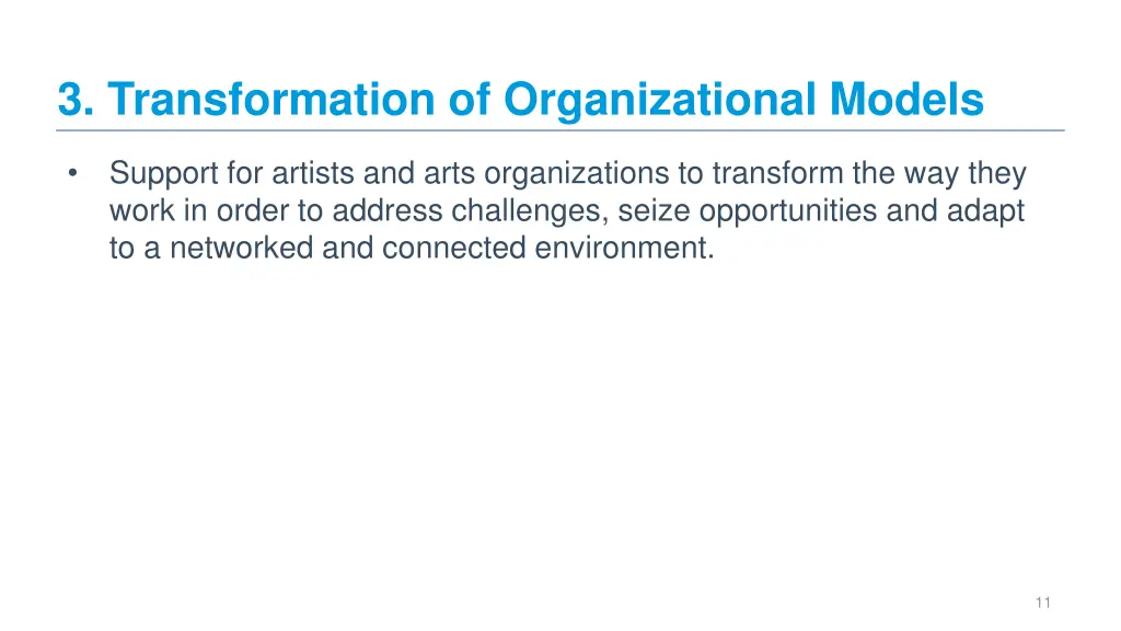 3 transformation of organizational models