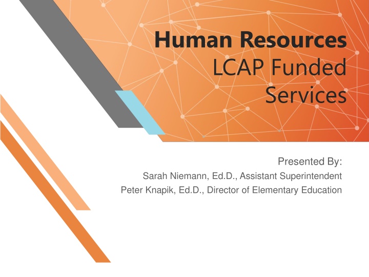 human resources lcap funded