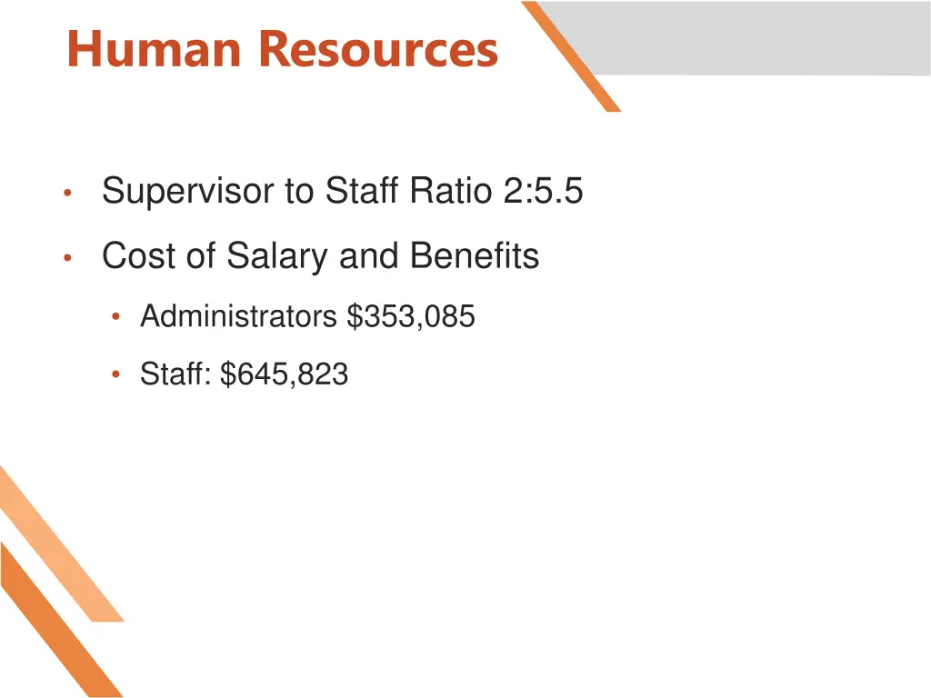 human resources