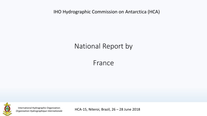 iho hydrographic commission on antarctica hca