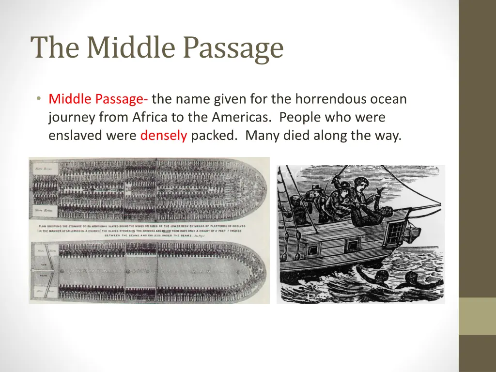 the middle passage