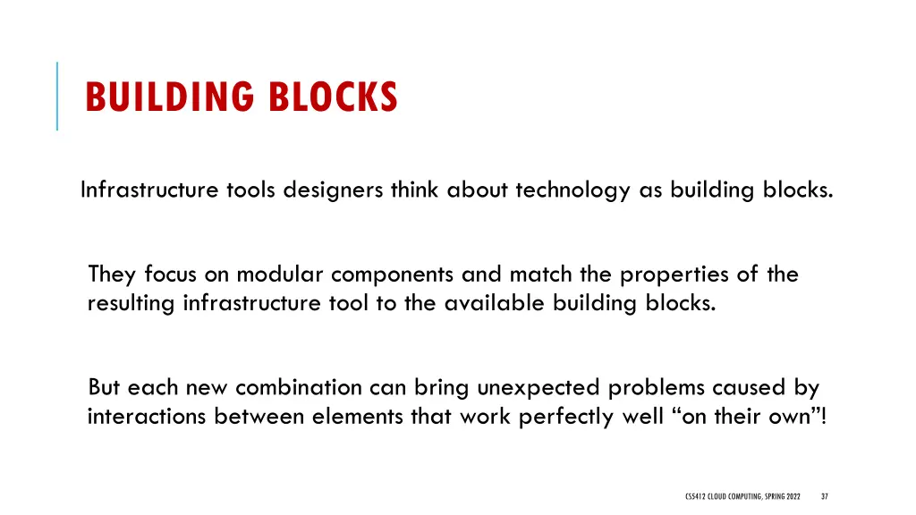 building blocks