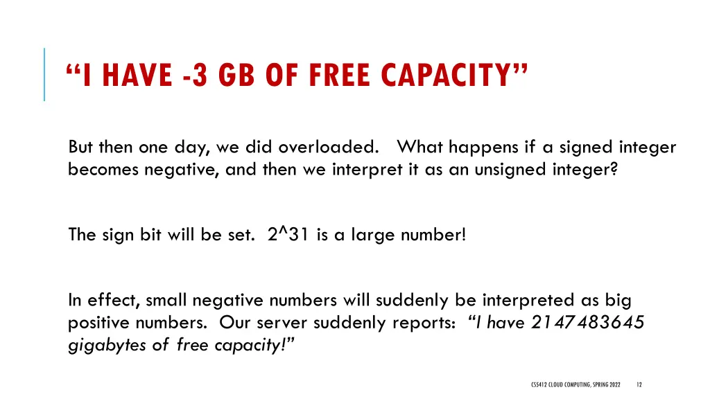 i have 3 gb of free capacity