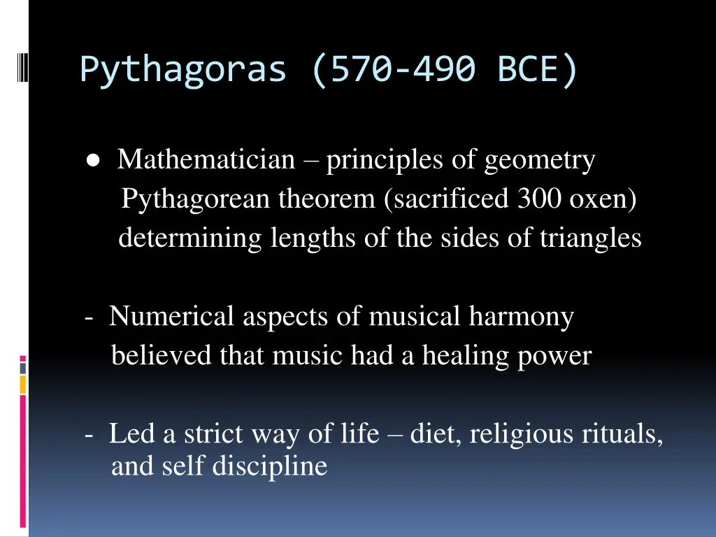 pythagoras 570 490 bce