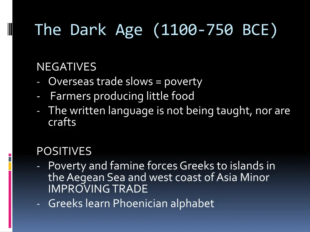 the dark age 1100 750 bce