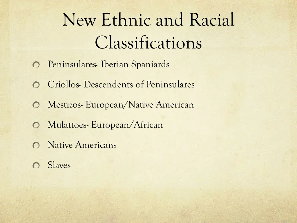 new ethnic and racial classifications