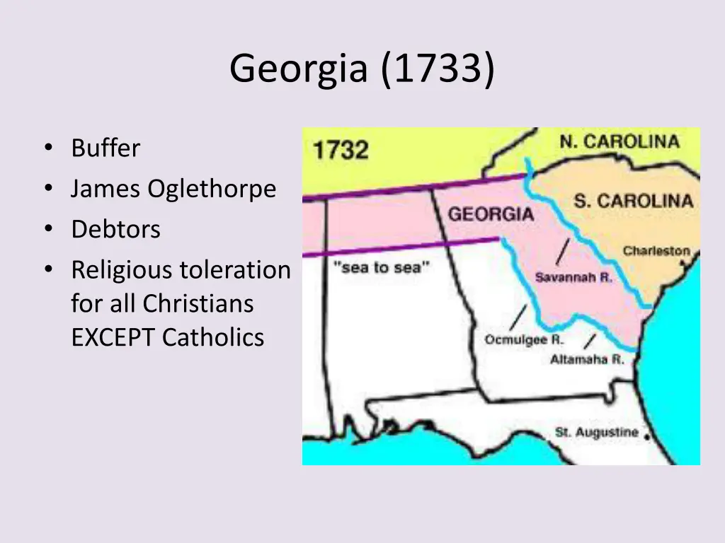 georgia 1733