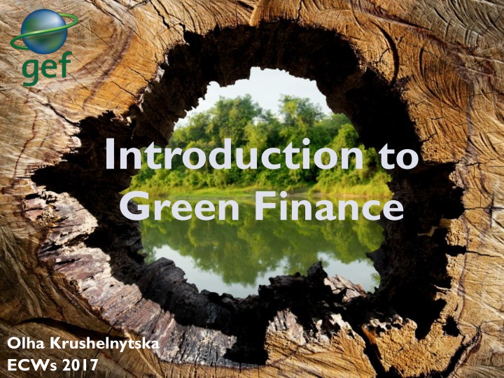 introduction to green finance