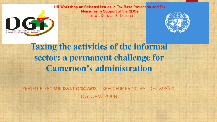 un workshop on selected issues in tax base