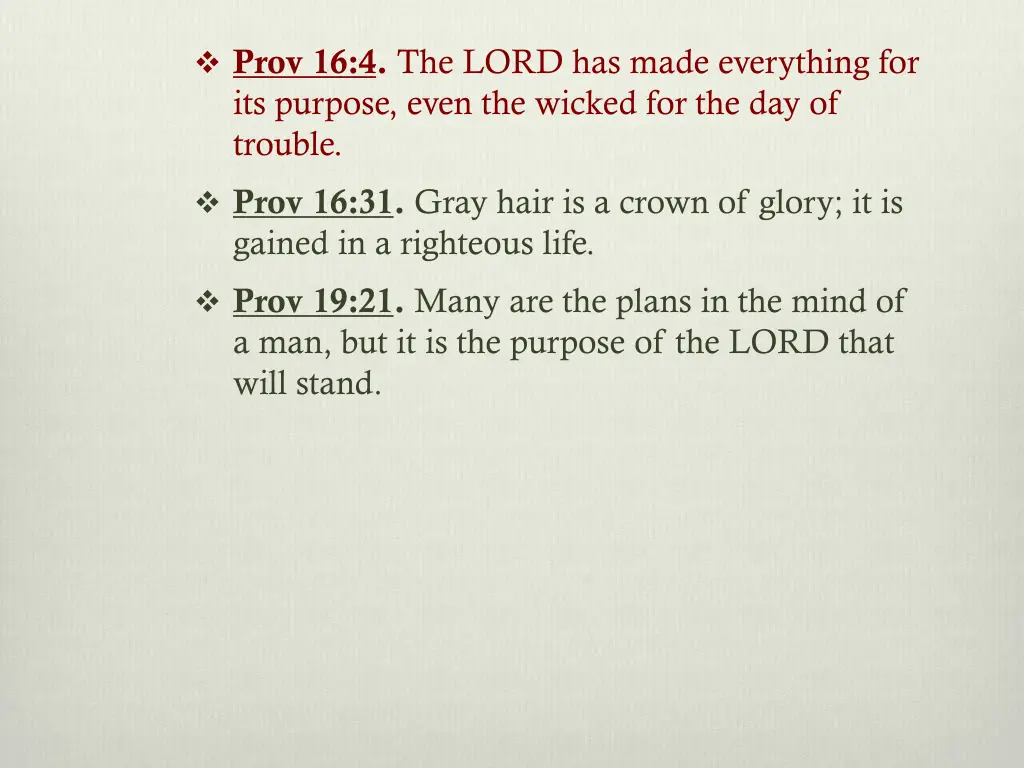 prov 16 4 the lord has made everything 1