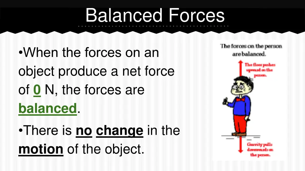 balanced forces