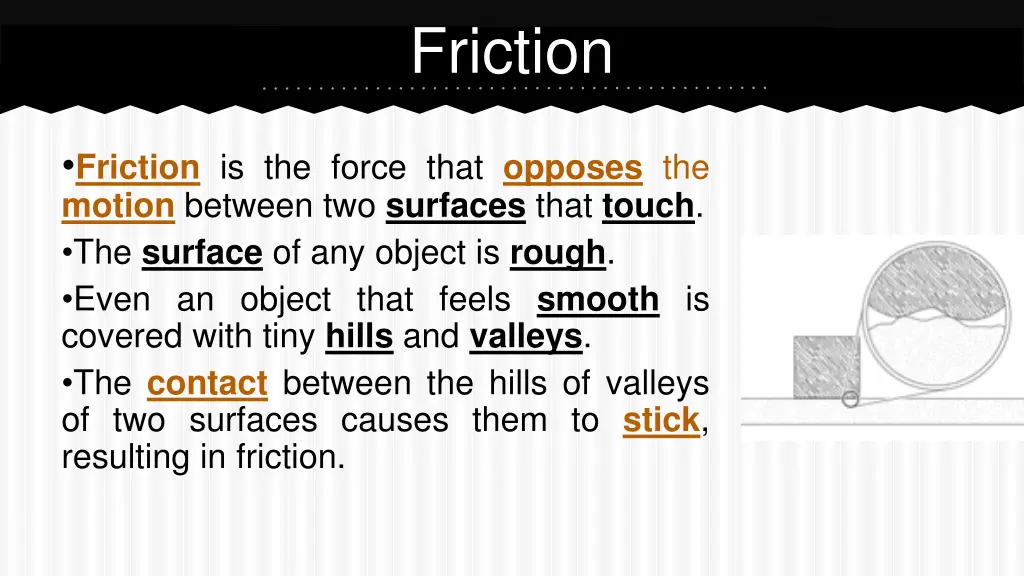 friction