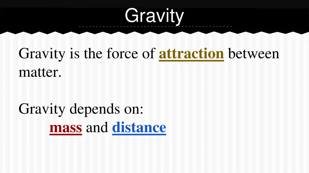 gravity