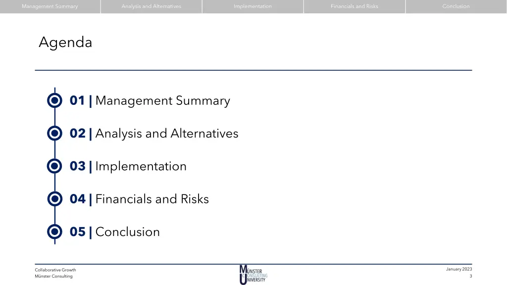 management summary