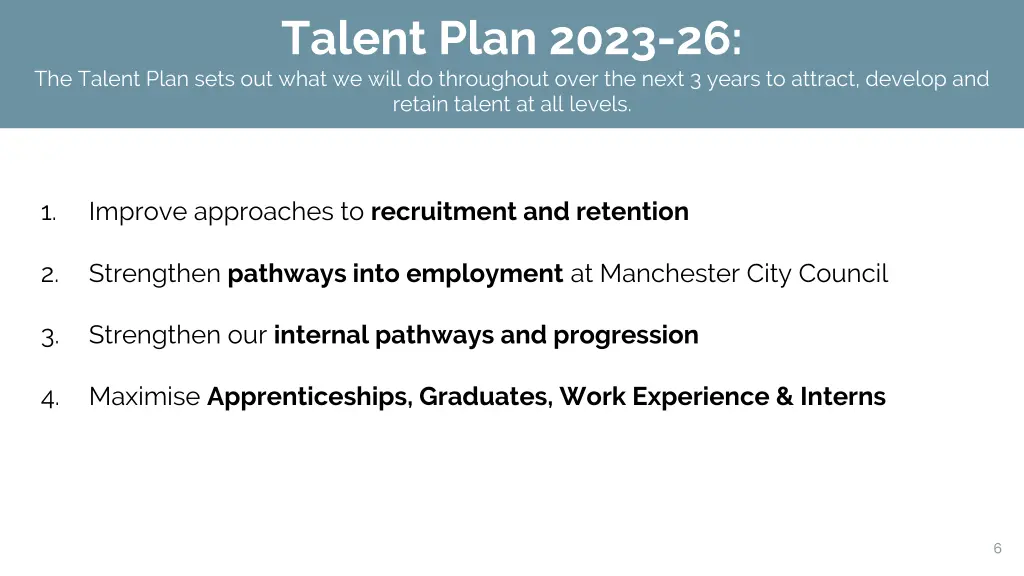 talent plan 2023 26