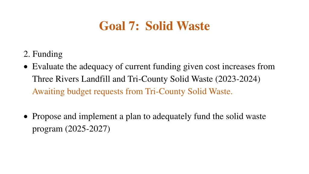 goal 7 solid waste 1