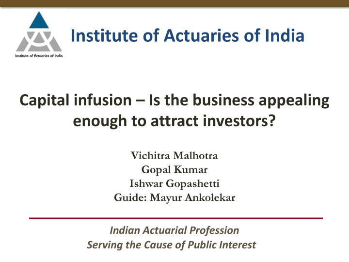 institute of actuaries of india