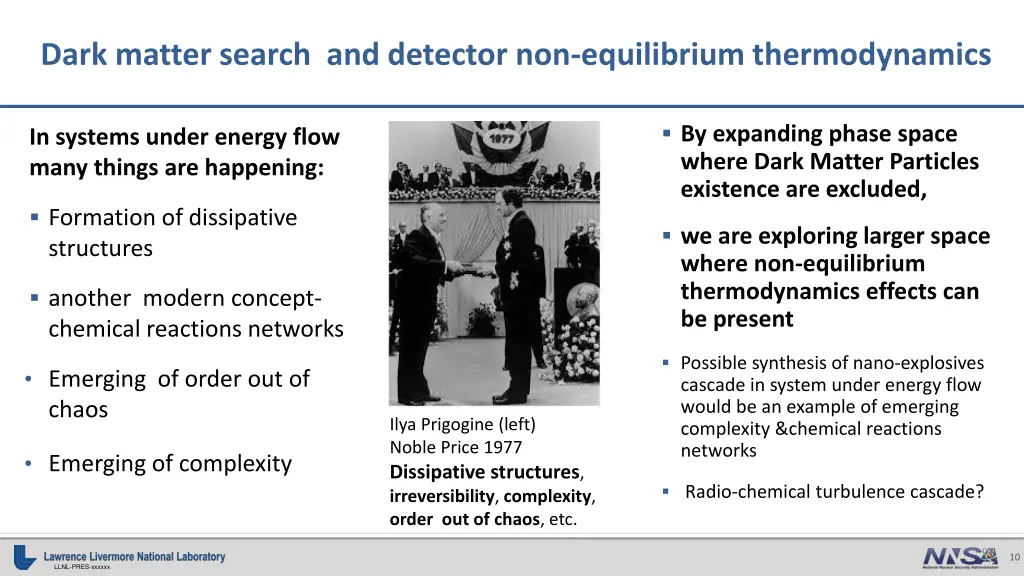 dark matter search and detector non equilibrium