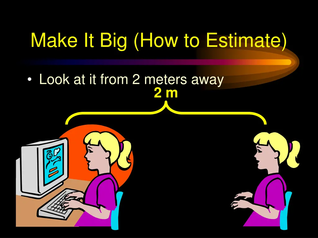 make it big how to estimate