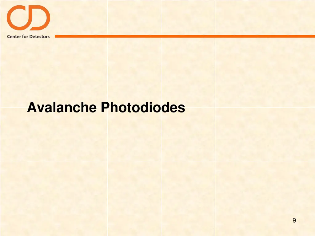 avalanche photodiodes 1