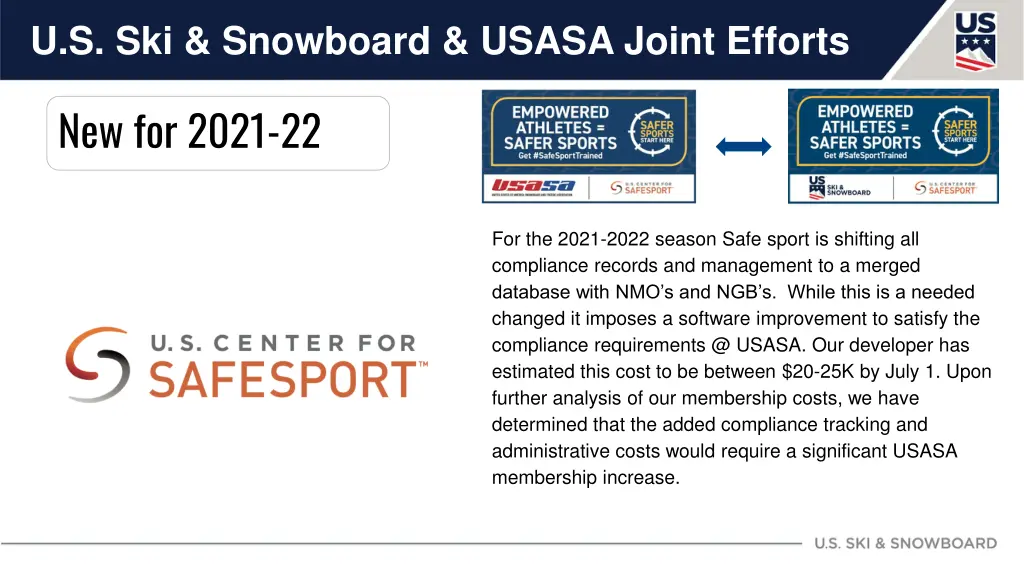 u s ski snowboard usasa joint efforts 1