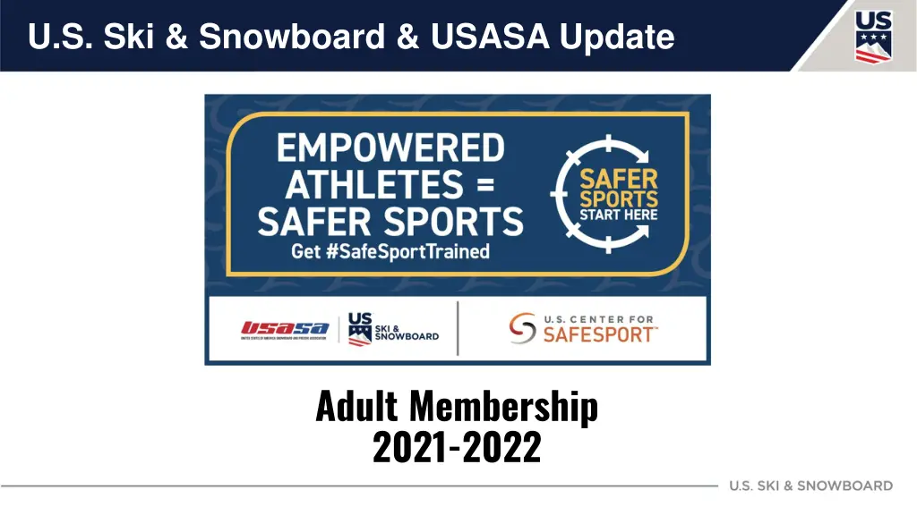 u s ski snowboard usasa update