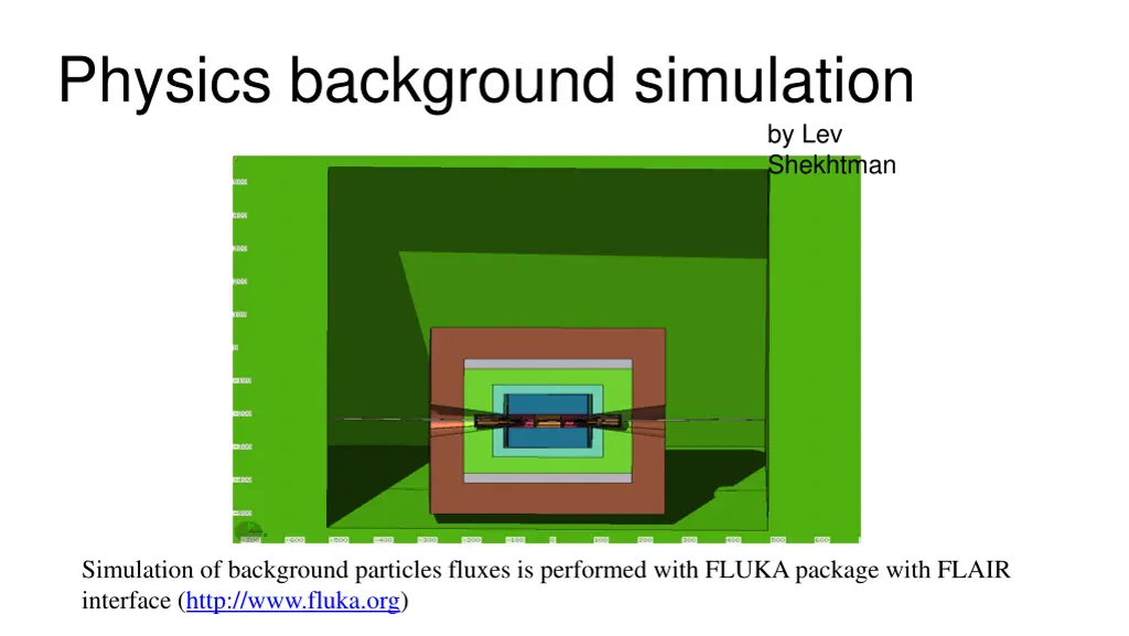 physics background simulation