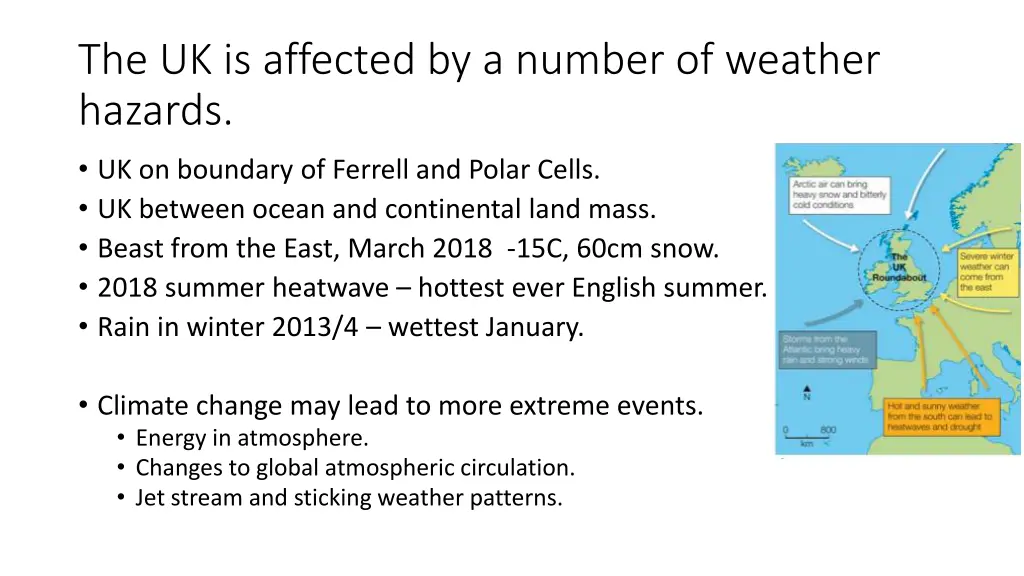 the uk is affected by a number of weather hazards