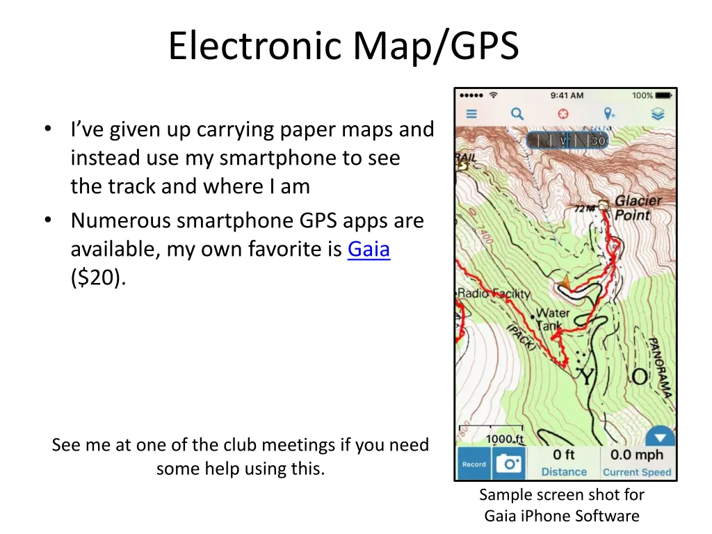 electronic map gps