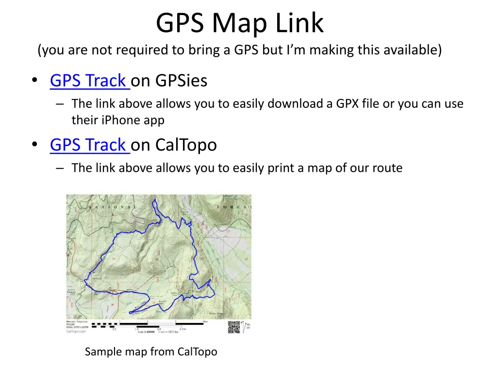 gps map link