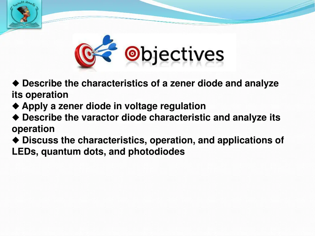 describe the characteristics of a zener diode